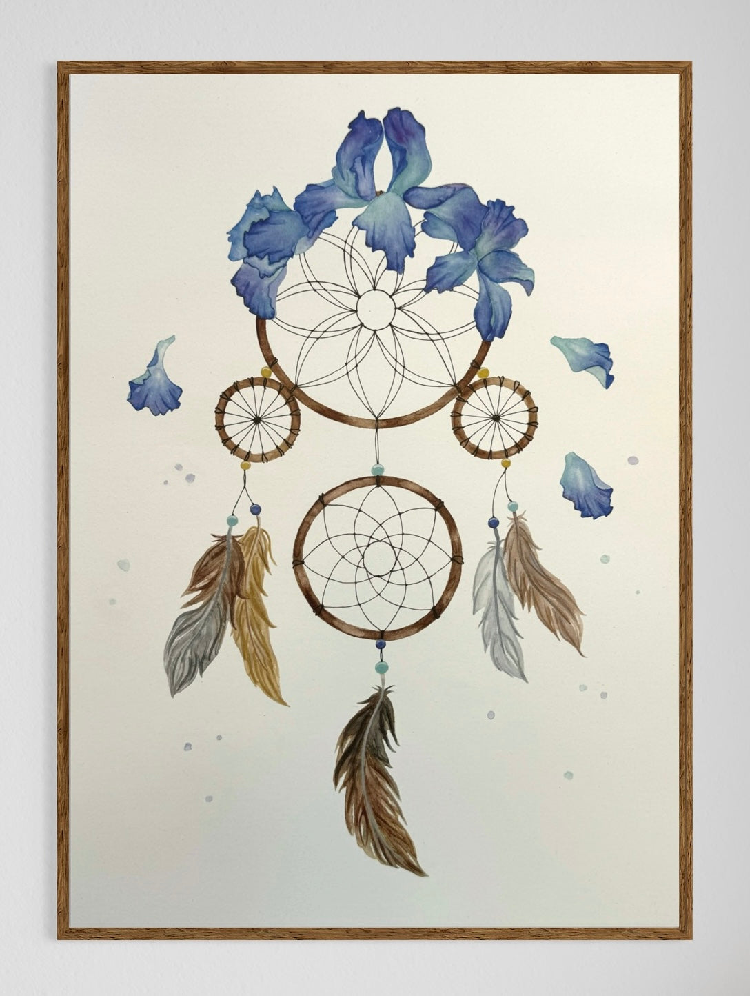 Drømmefanger - Blå iris
